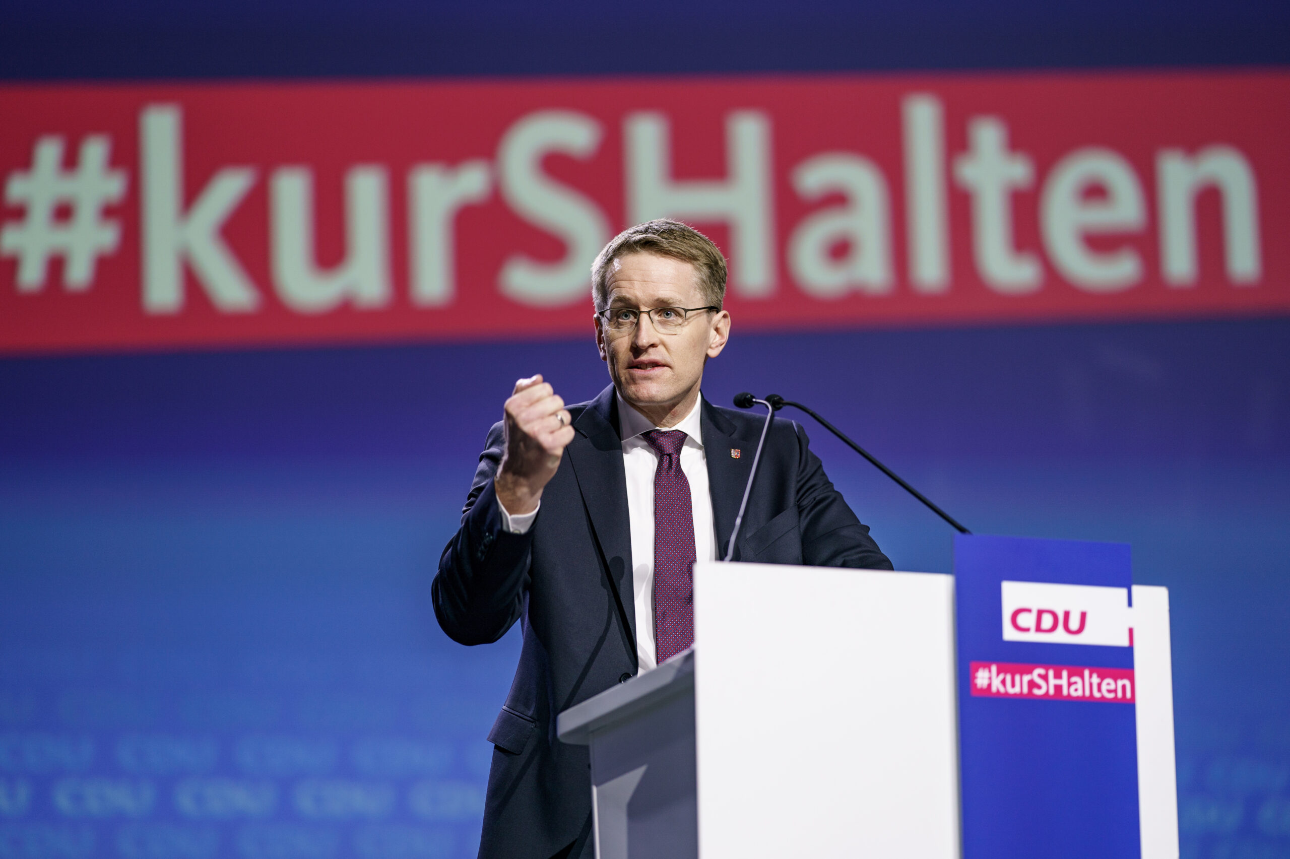 Daniel Günther (CDU), Ministerpräsident von Schleswig-Holstein.