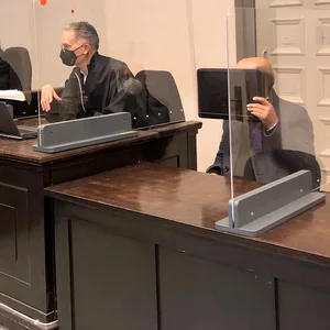 Angeklagter vor Gericht