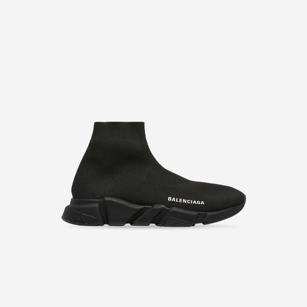 Schwarze Balenciaga Speed Trainer Schuhe