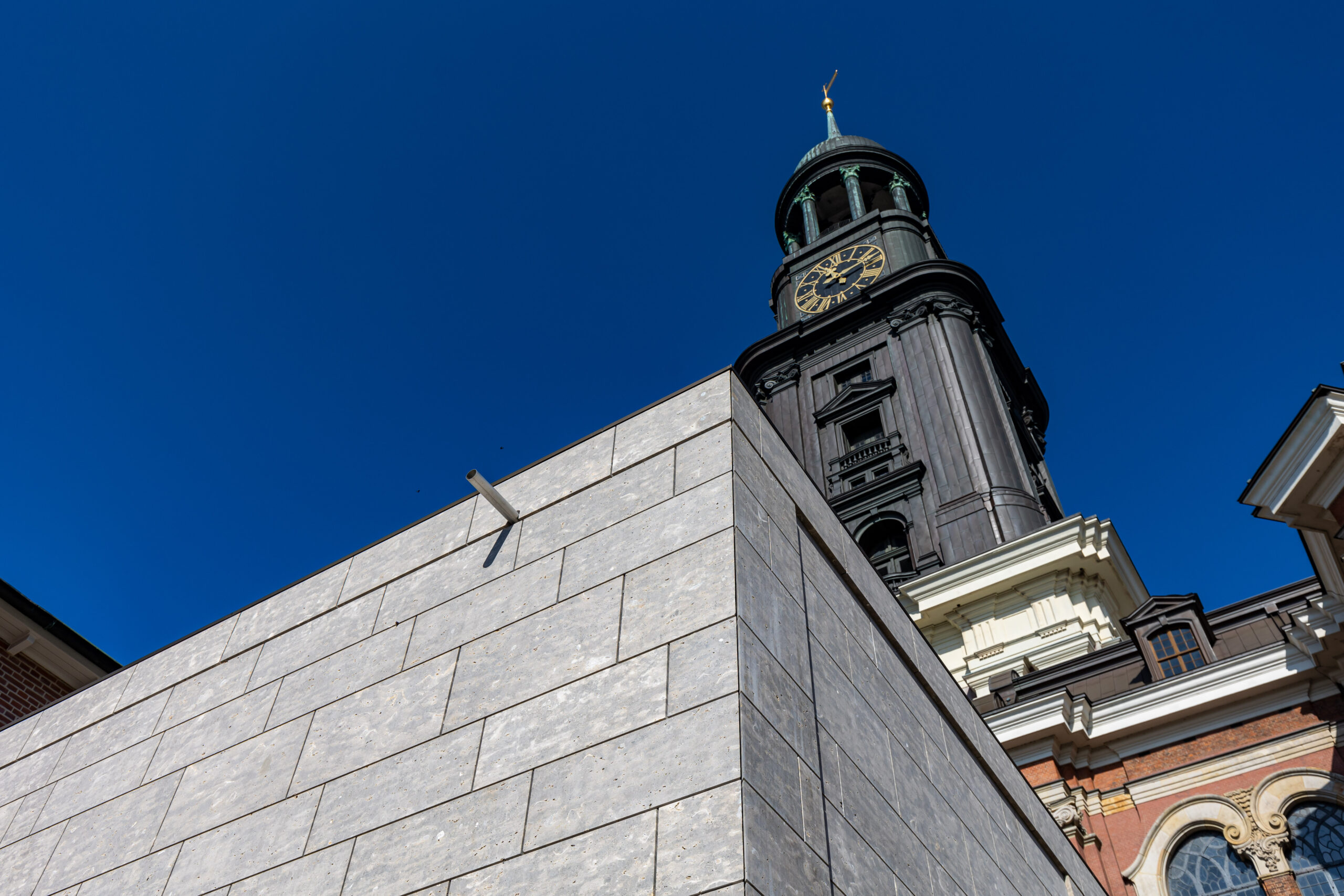 Anbau an der Michel-Kirche