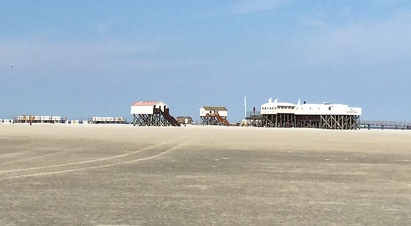 Der weite Strand von St. Peter Ording