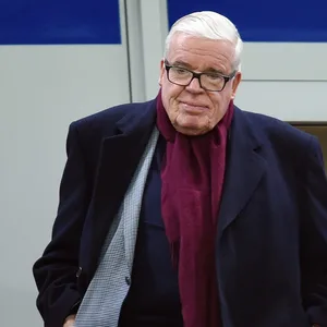 HSV-Investor Klaus-Michael Kühne im Volksparkstadion.