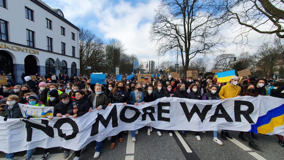 Demo Hamburg Frieden