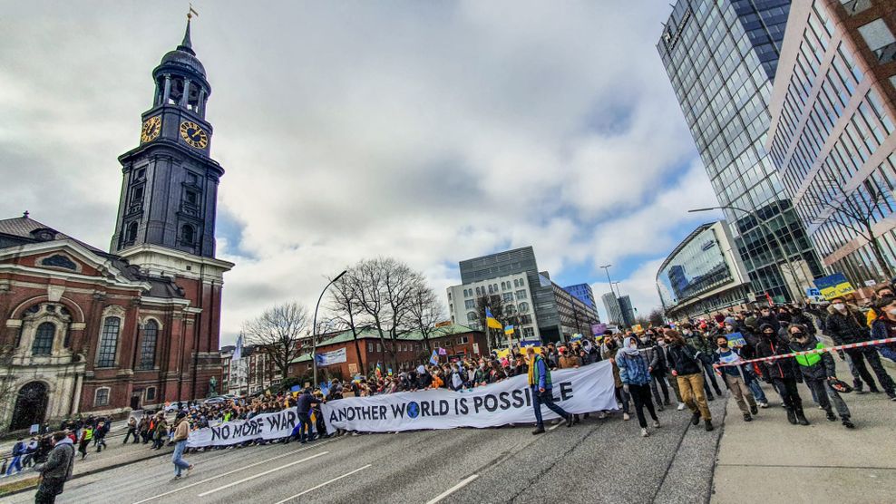 Demo Hamburg Frieden