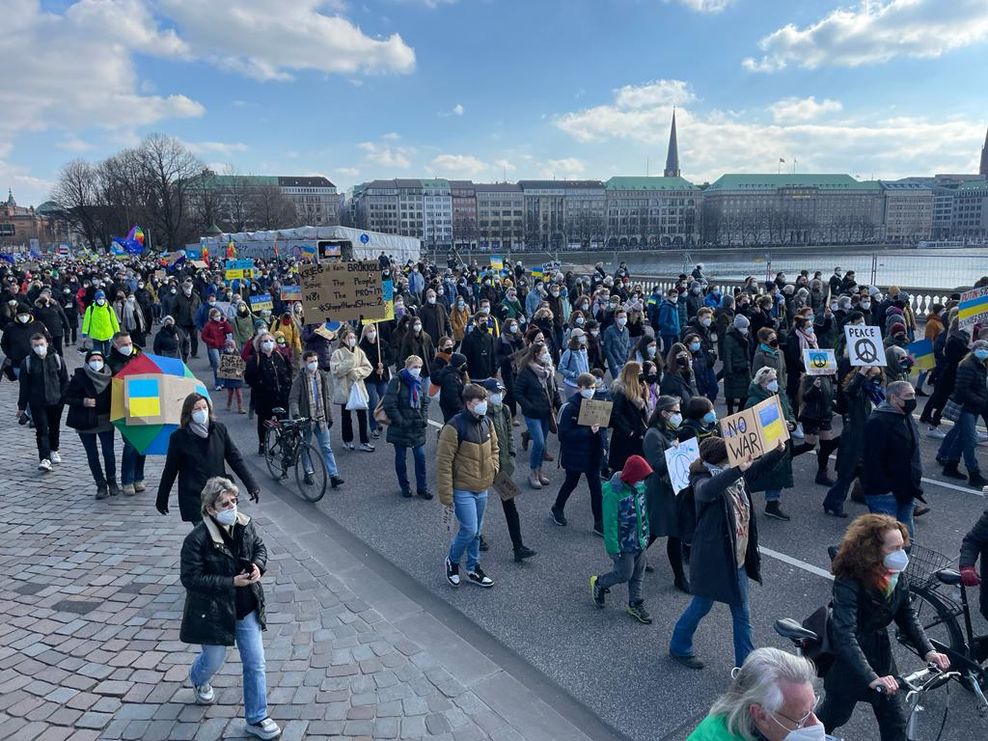 Demo Hamburg Ukraine