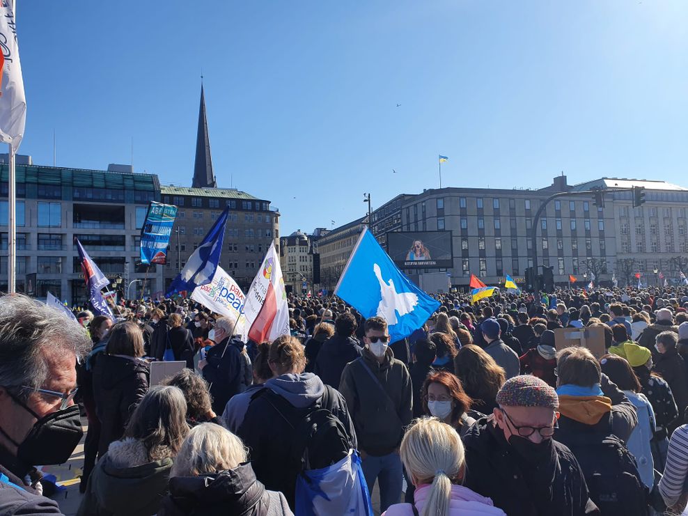 Demo Ukraine Hamburg