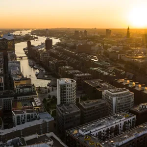 Hamburg von oben