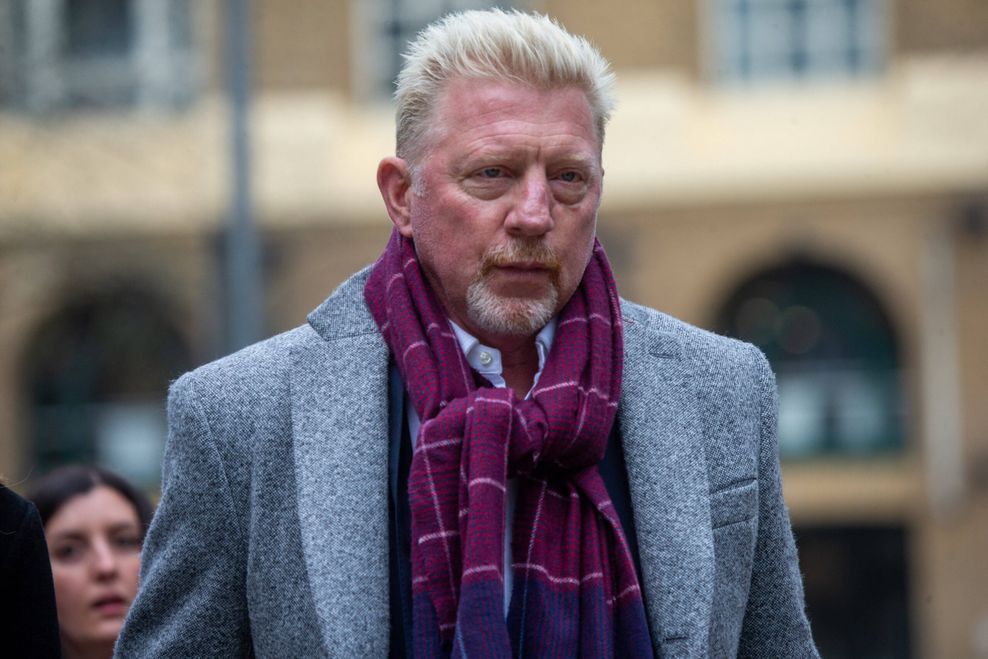 Tennis-Star Boris Becker vor Gericht