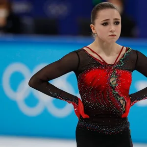Bei Olympia war sie die tragische Figur: das russische Eiskunstlauf-Wunderkind Kamila Valieva (15)