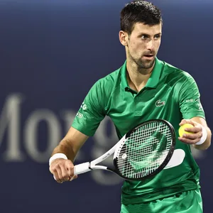 Novak Djokovic (hier beim Dubai Championship) scheint bei den French Open teilnehmen zu dürfen.
