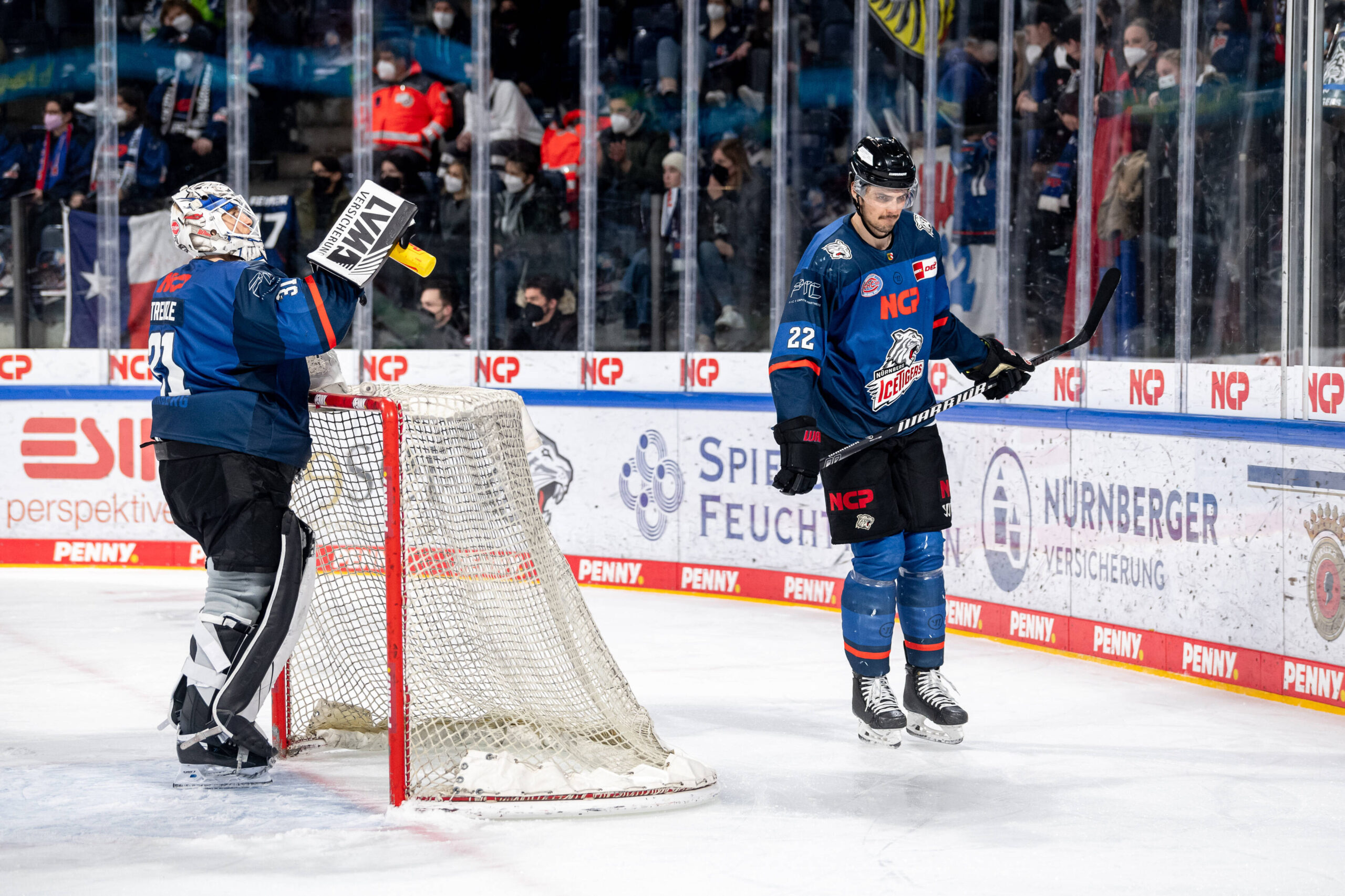 Corona-Fälle bei den Nürnberg Ice Tigers