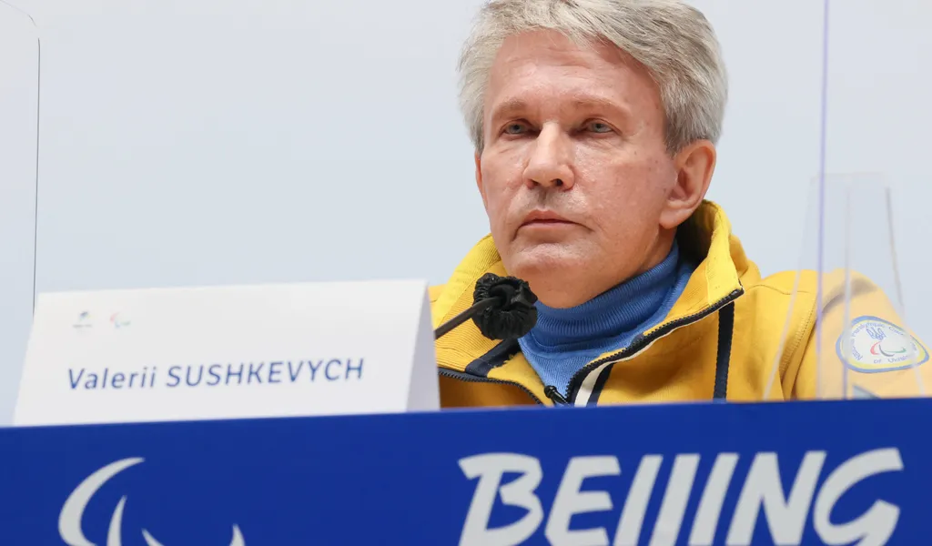 Valery Sushkevich, Präsident des ukrainischen Paralympics-Verbandes, gab dramatische Einblicke in die Welt seiner Athlet:innen.