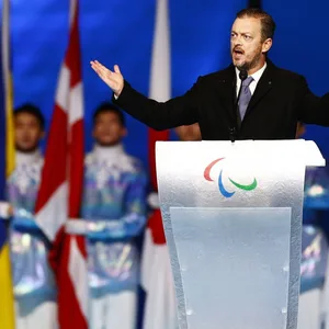 Andrew Parsons, Präsident des Paralympischen Komitees, hielt eine bewegende Rede bei der Eröffnungsfeier in Peking.