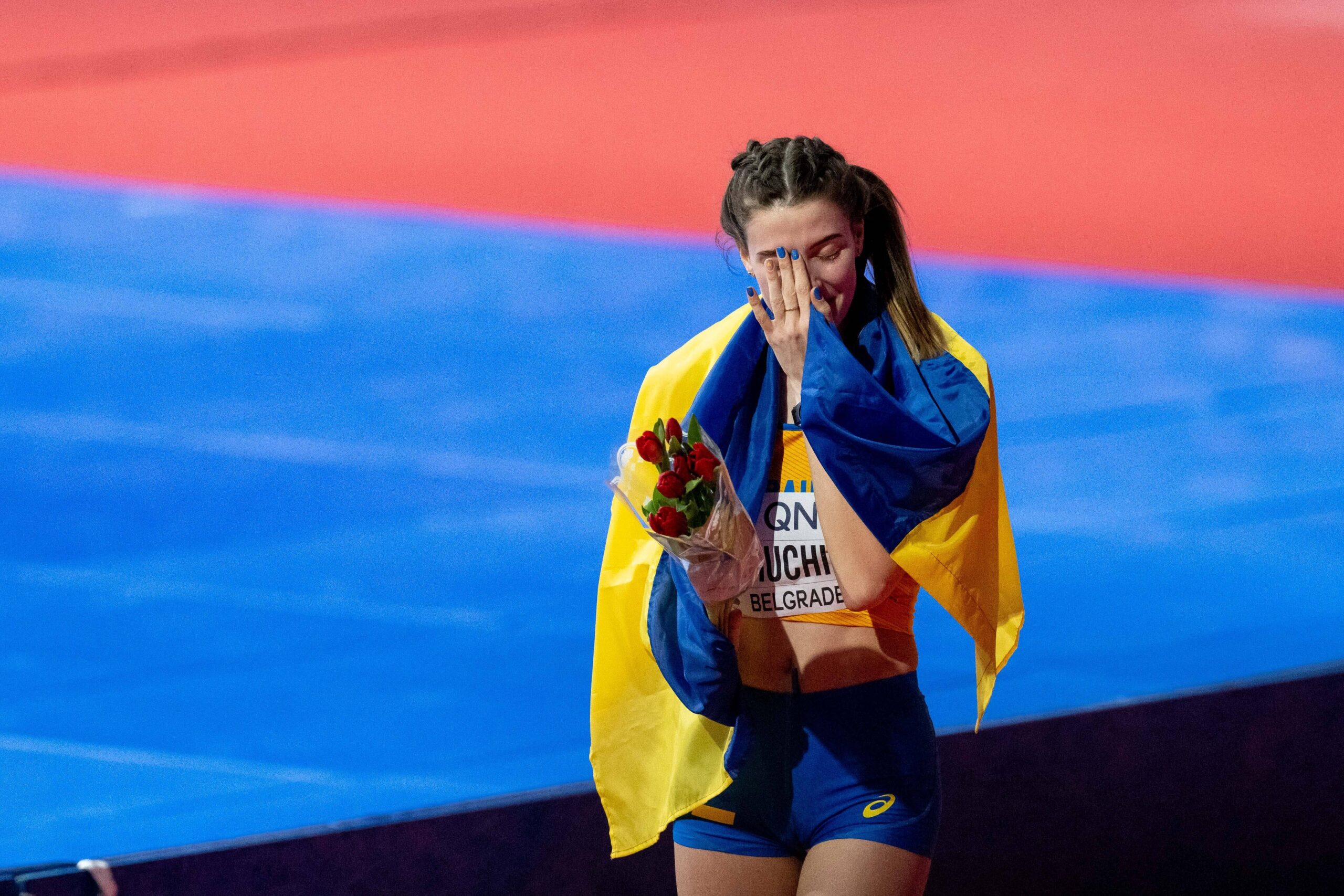 Leichtathletik-Hallen-WM in Belgrad: Ukrainische Hochspringerin Mahuchikh holt Gold