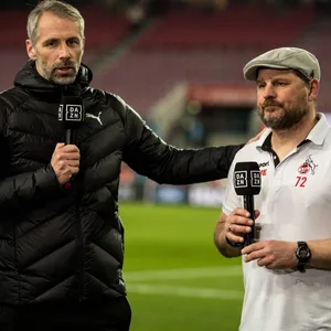 Marco Rose und Steffen Baumgart