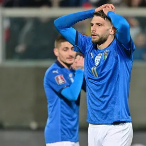 Italien-Profi Domenico Berardi ist enttäuscht über das WM-Aus