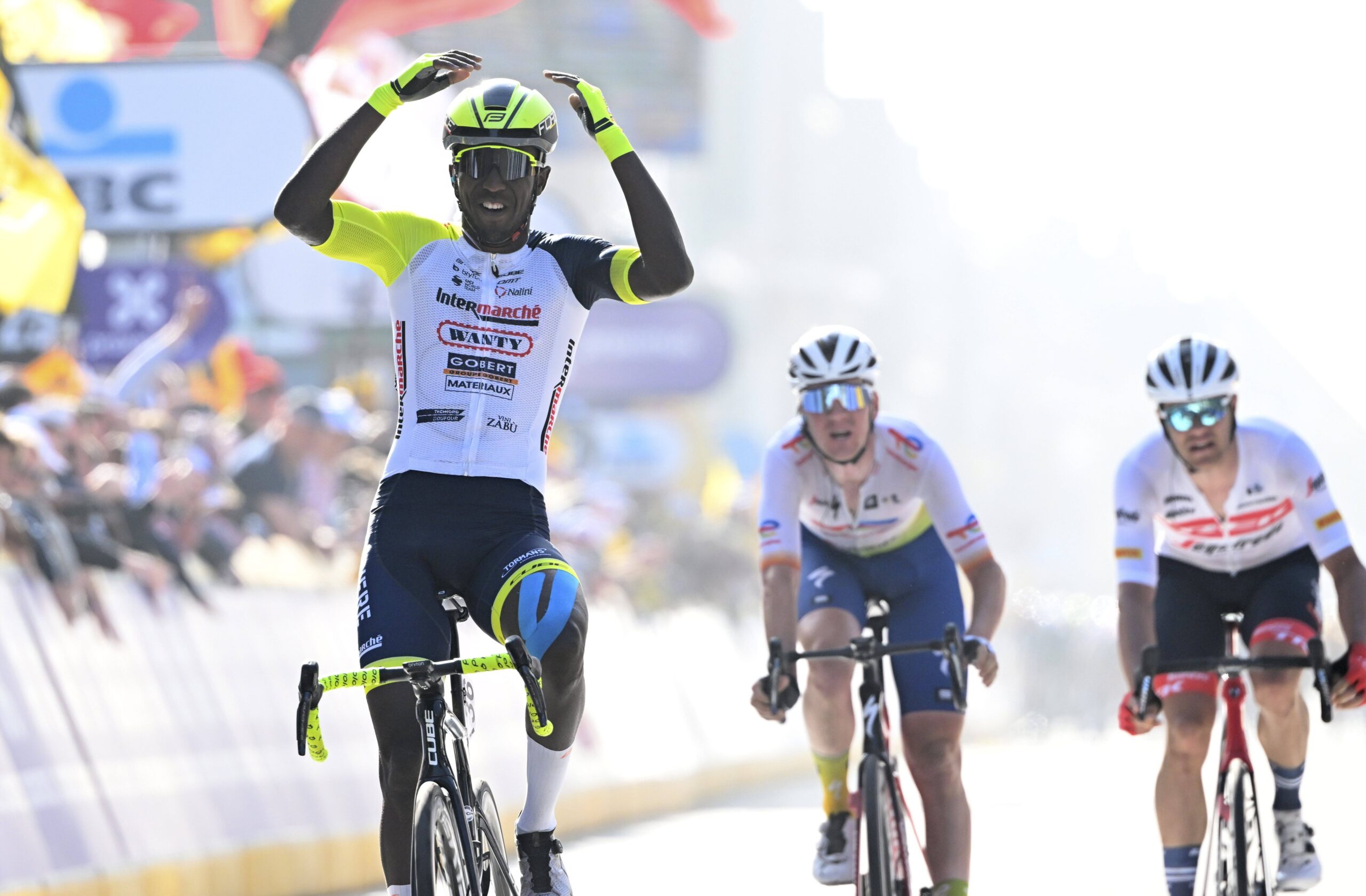 Radsport-Profi Biniam Ghirmay aus Eritrea