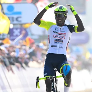 Radsport-Profi Biniam Ghirmay aus Eritrea