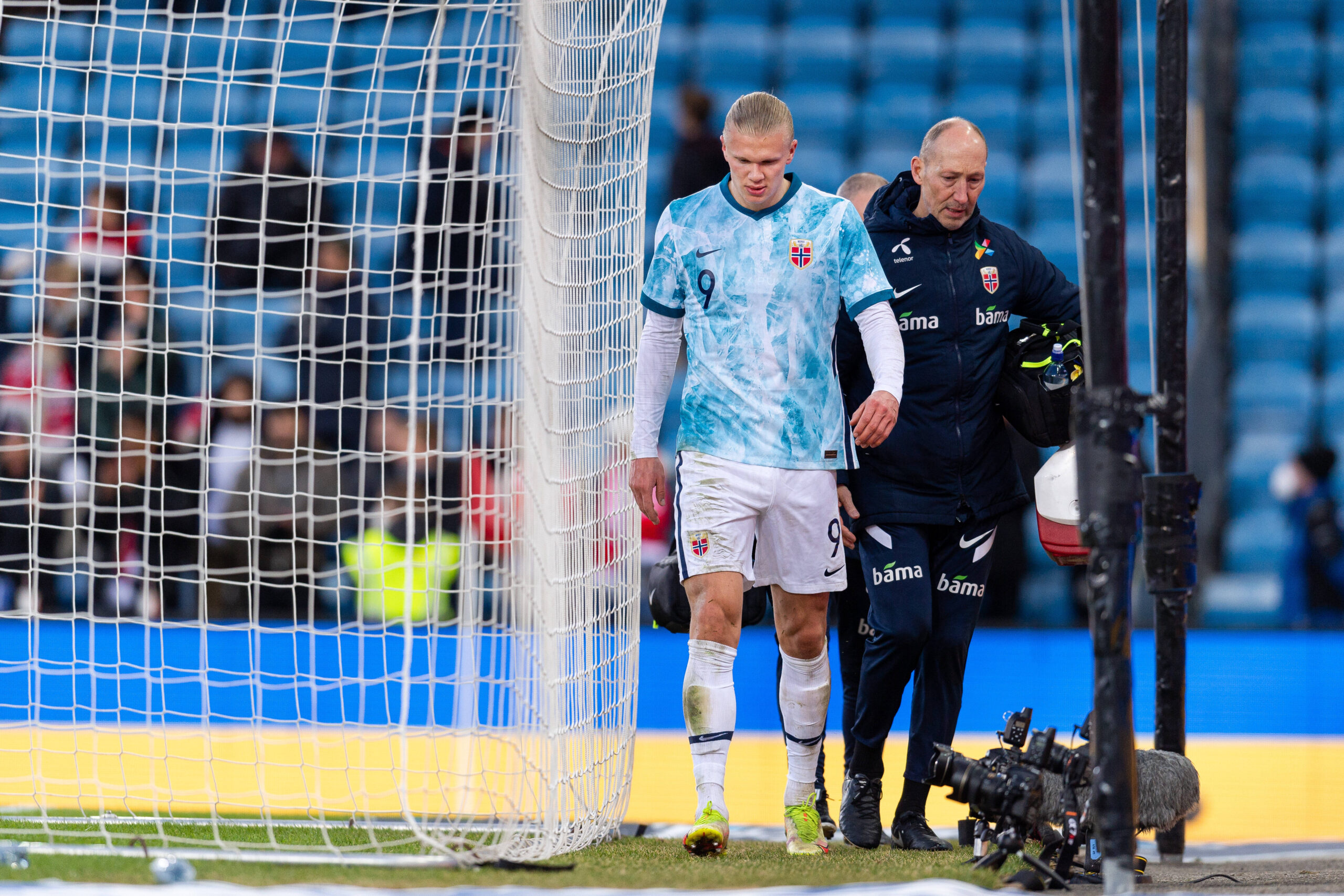Erling Haaland im Testspiel Norwegen gegen Armenien verletzt