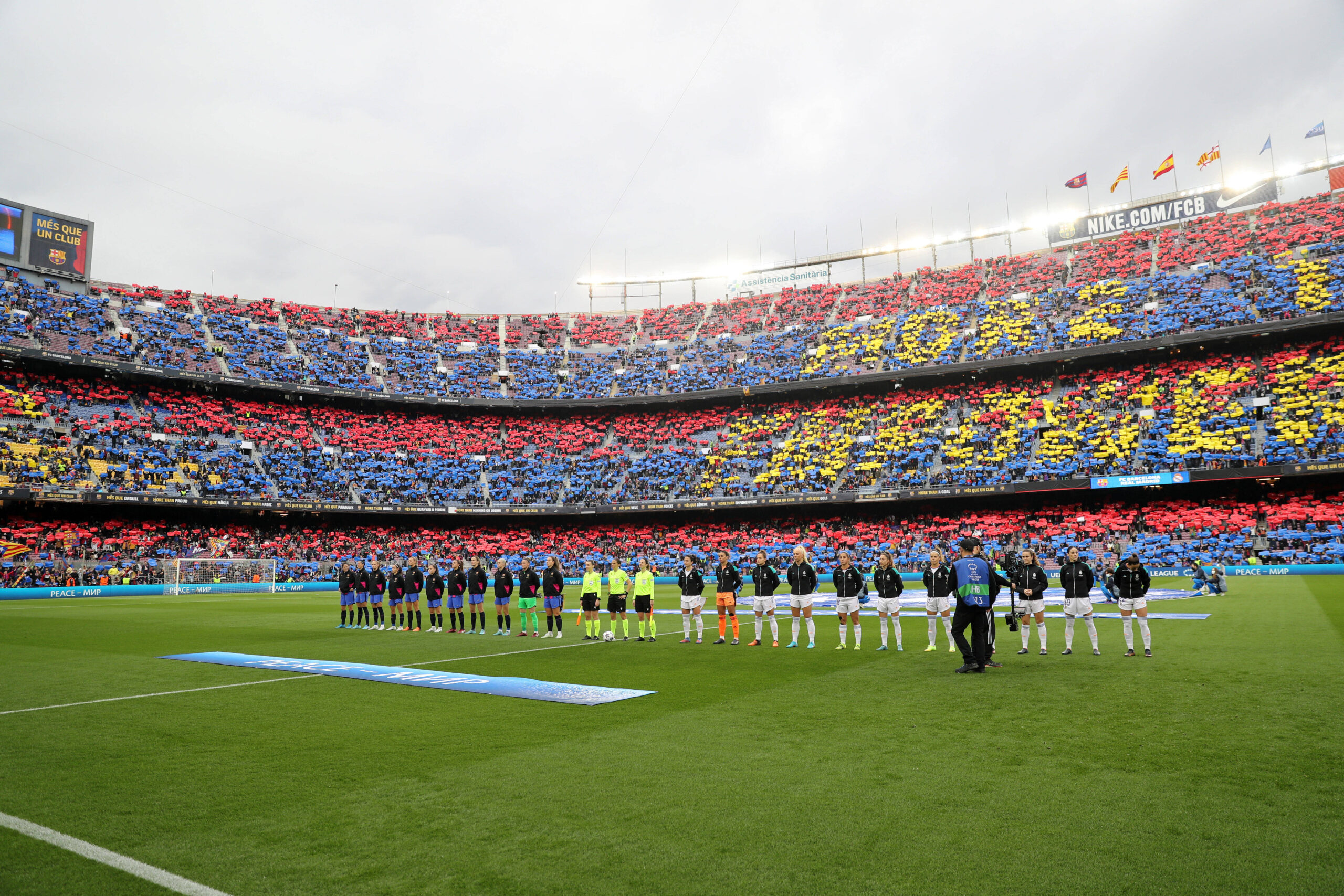 Frauenfußball: Zuschauerweltrekord im Champions League Viertelfinal zwischen Real Madrid und dem FC Barcelona