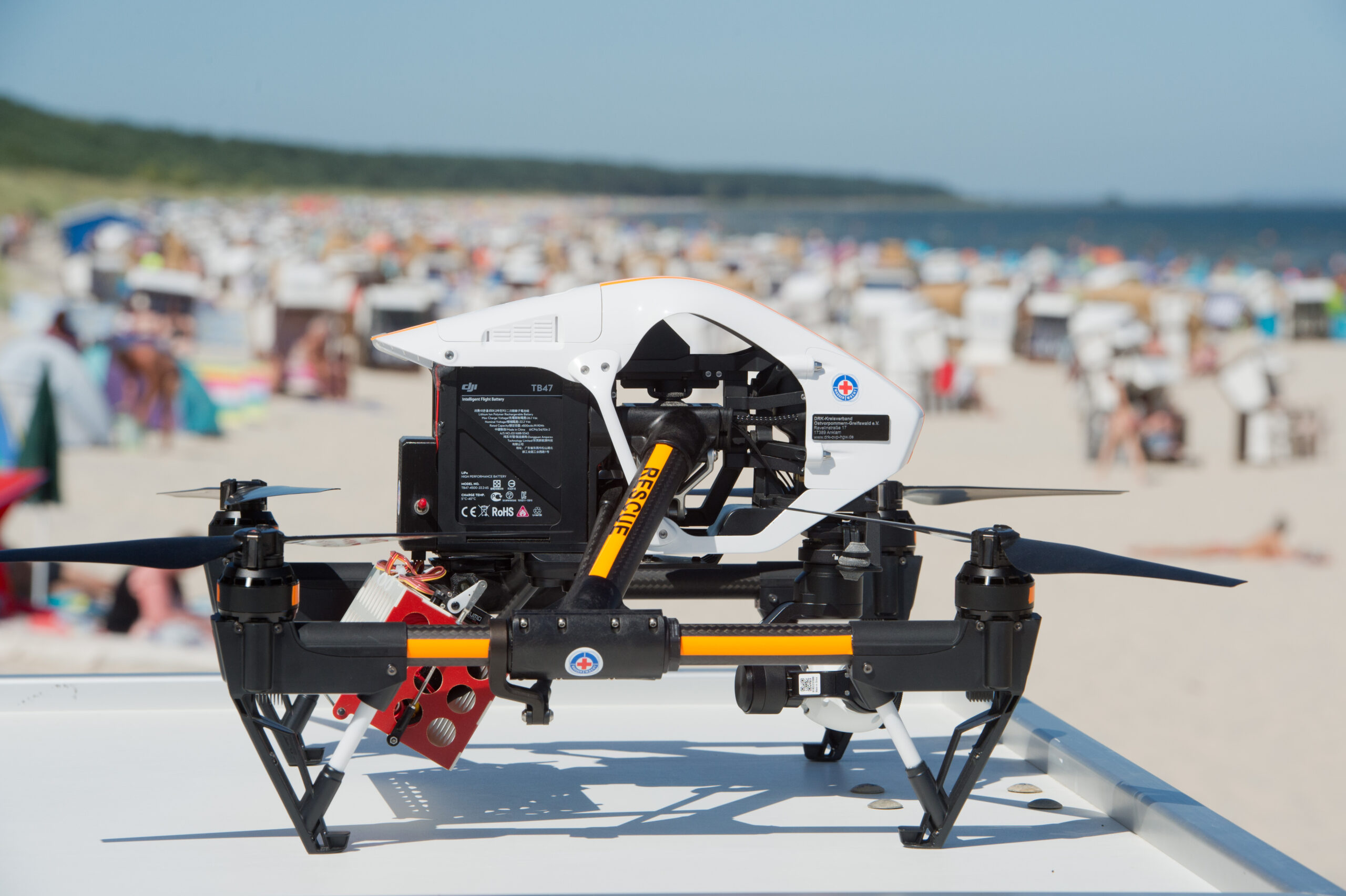 Künftig sollen Drohnen helfen, die Abgaswerte von Schiffen auf der Ostsee zu kontrollieren.