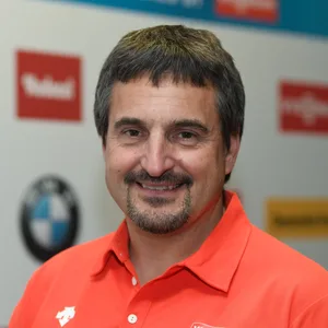Nahaufnahme von Georg Hackl