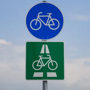 Radschnellweg Schilder