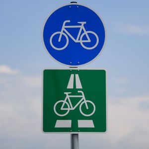 Radschnellweg Schilder