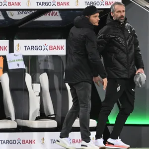 Marco Rose und Edin Terzic an der Seitenlinie