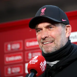Liverpool-Trainer Jürgen Klopp beim Interview