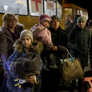 Flüchtlinge aus Mariupol