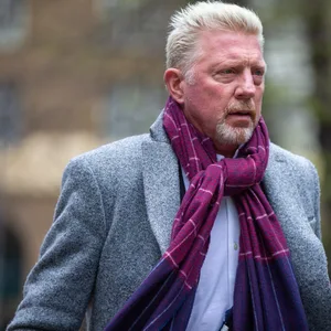 Boris Becker bei Wild in London auf dem Weg zum Gericht