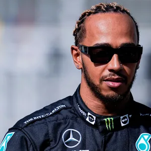 Nahaufnahme von Lewis Hamilton