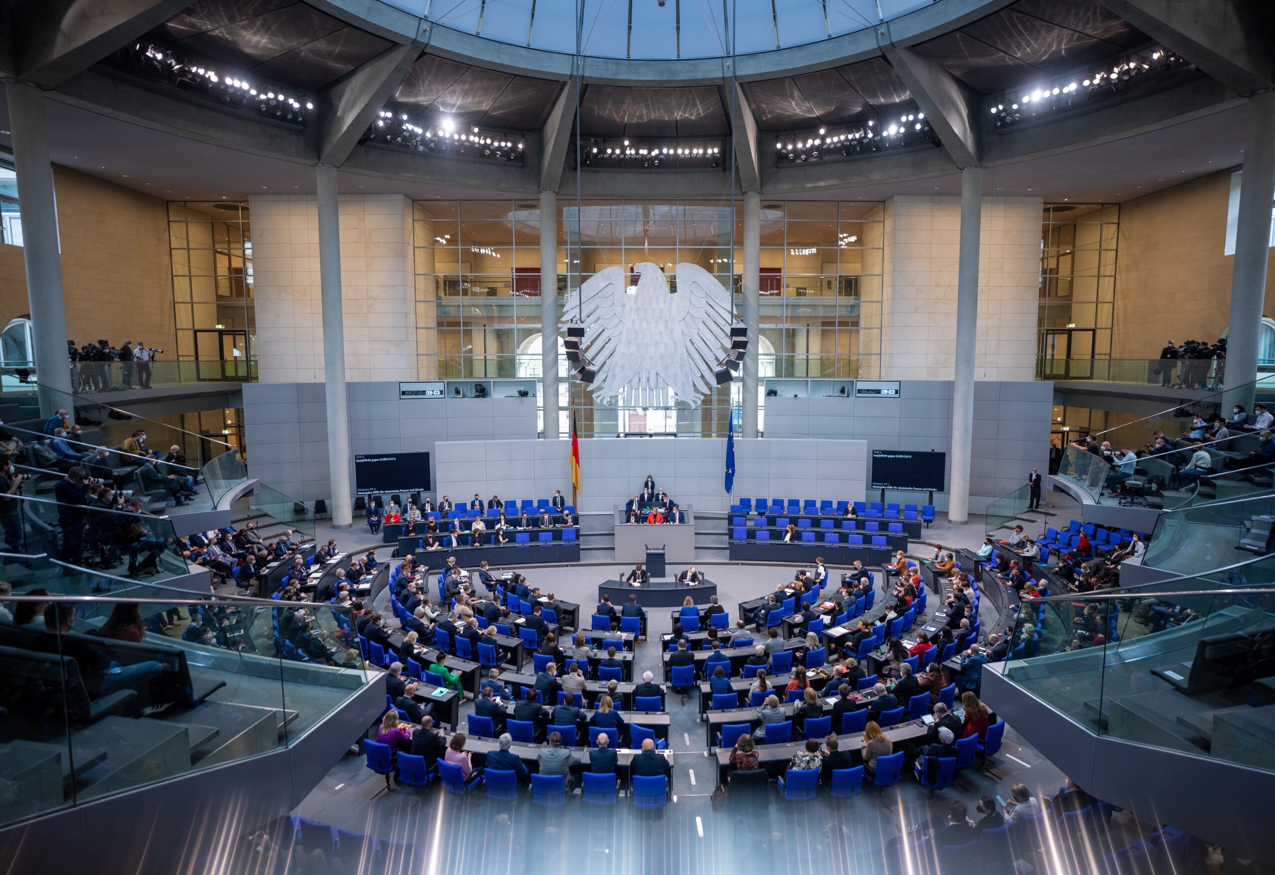 Bundestag Corona Impfpflicht