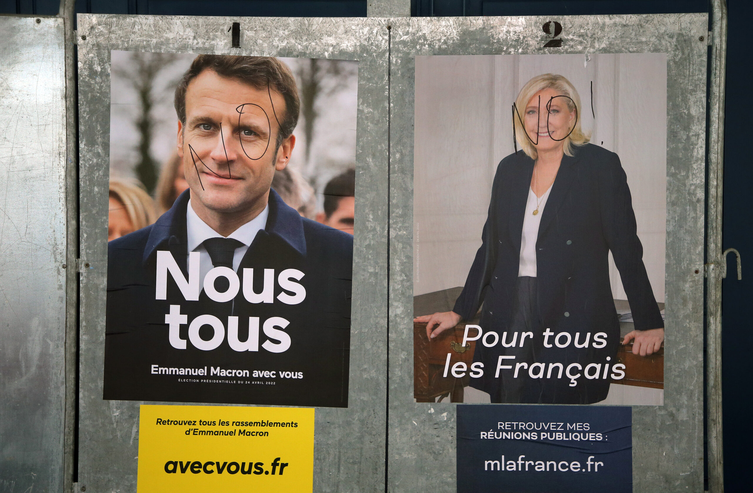 Frankreich Wahl Macron Le Pen