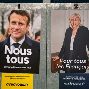 Frankreich Wahl Macron Le Pen