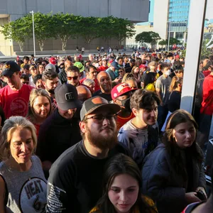 Fans der Atlanta Hawks