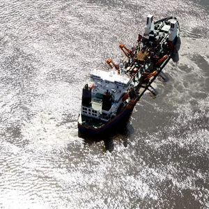 Hafenschlick wird in der Nordsee verklappt