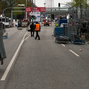 Aufgrund des Haspa-Marathons werden am Wochenende viele Straßen gesperrt sein. (Archivfoto)