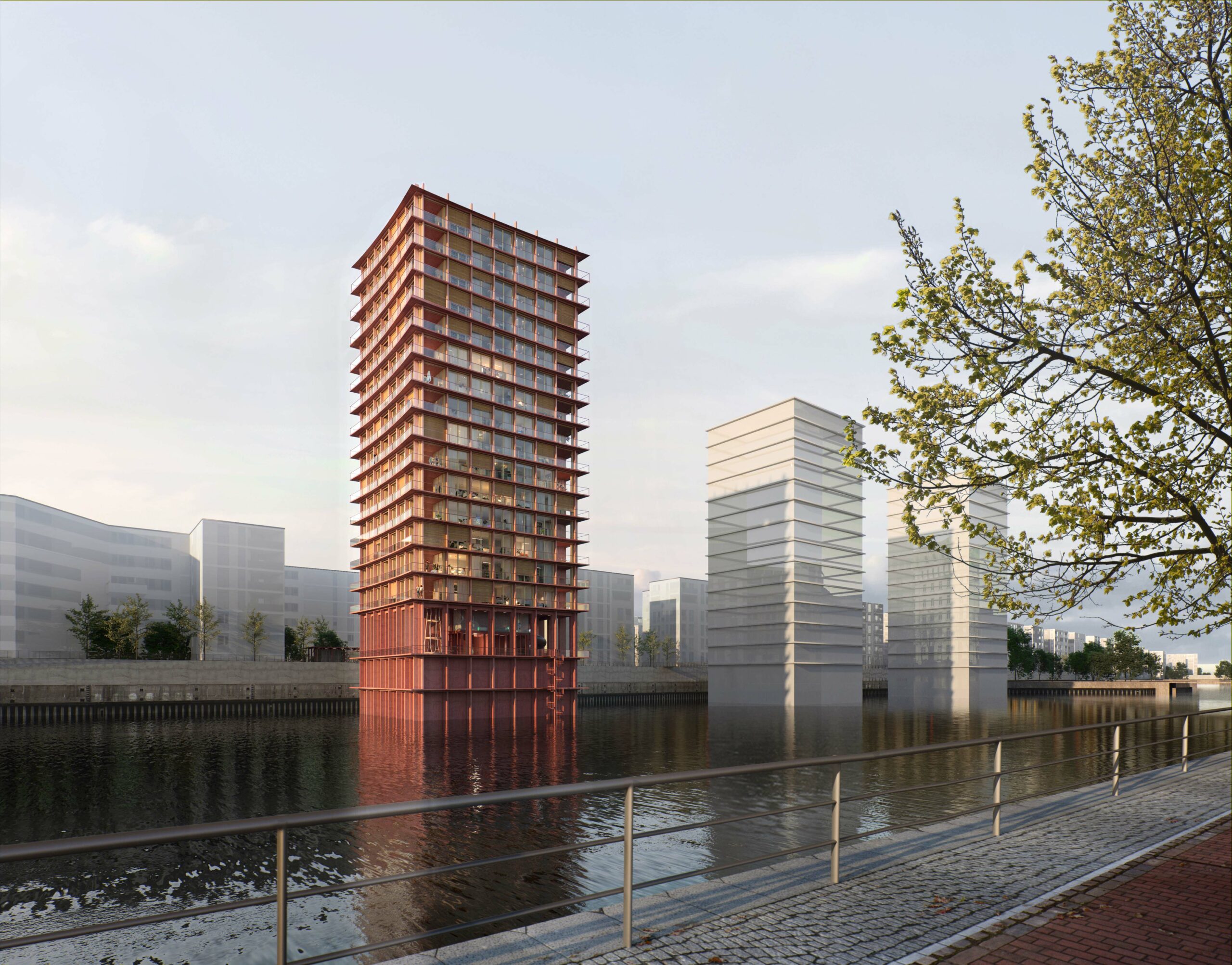 Der Entwurf von Ditting und den Architekten Buchner Bründler.