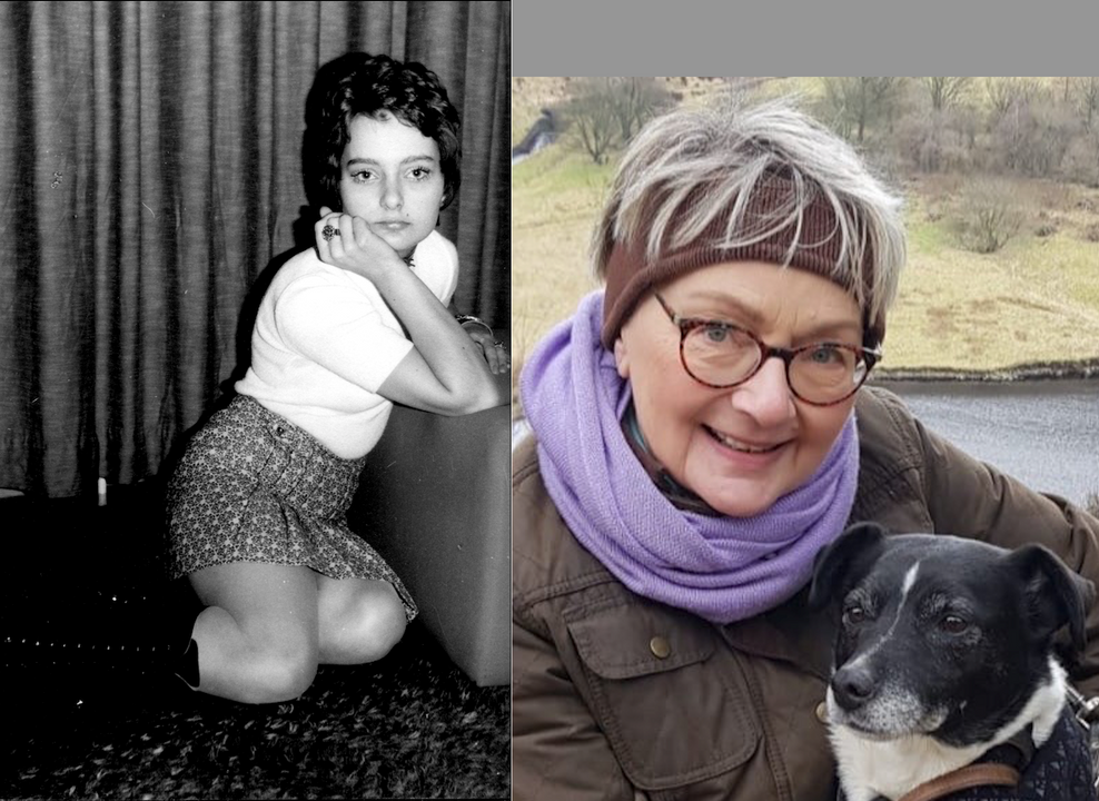 Doris Valentine in den 60er Jahren und heute