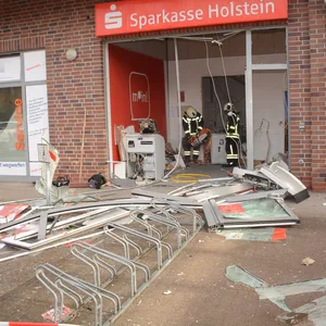 Sparkasse: Automat gesprengt