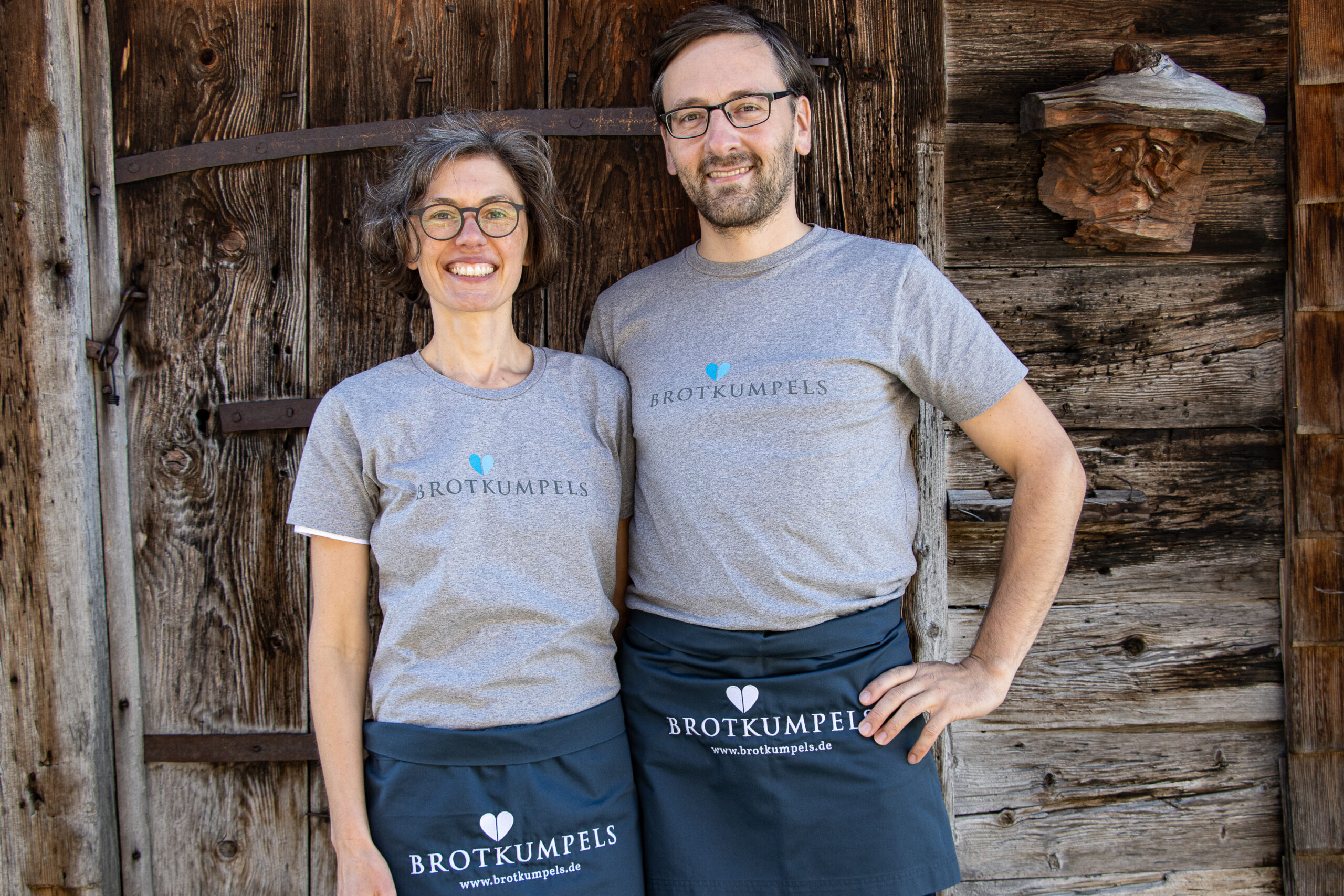 Lutz Geißler und Christina Weiß sind die „Brotkumpels – die Saselbäcker“.