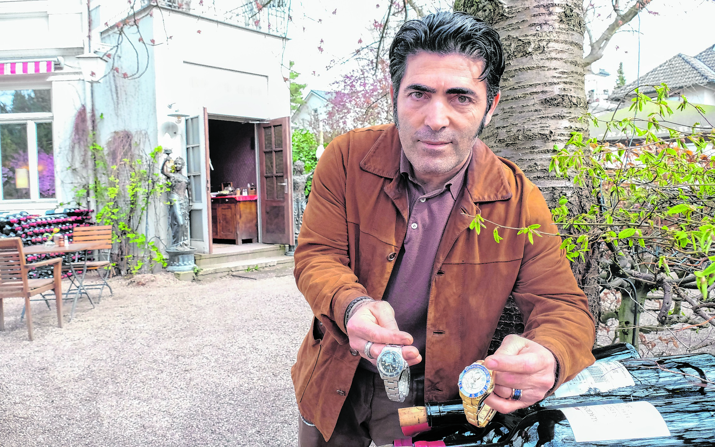 Gastronom Majid Ehsasian hat seine teuren Uhren zurück.