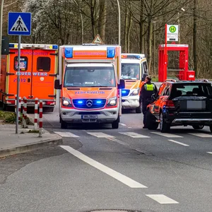 Am Zebrastreifen im Meiendorfer Weg wurde am Samstagnachmittag ein vierjähriges Kind angefahren.