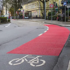 Ausgebaute Velouroute Eulenstraße