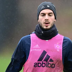 HSV-Torhüter Marko Johansson im Training