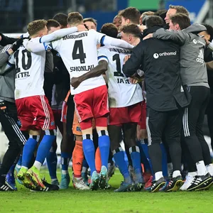 HSV jubelt nach Einzug ins DFB-Pokal-Halbfinale