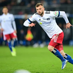 Im Heimspiel gegen den KSC durfte Manuel Wintzheimer ein paar Minuten ran.