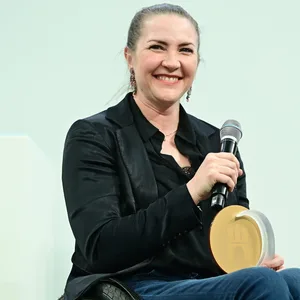 Edina Müller wurde auf der Hamburger Sportgala als Sportlerin des Jahres geehrt.